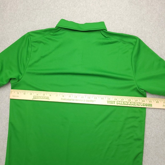 Nike4 Dri-Fit Oregon Ducks Polo Shirt Mens Medium Green NCAA Football UO Logo - Picture 9 of 10